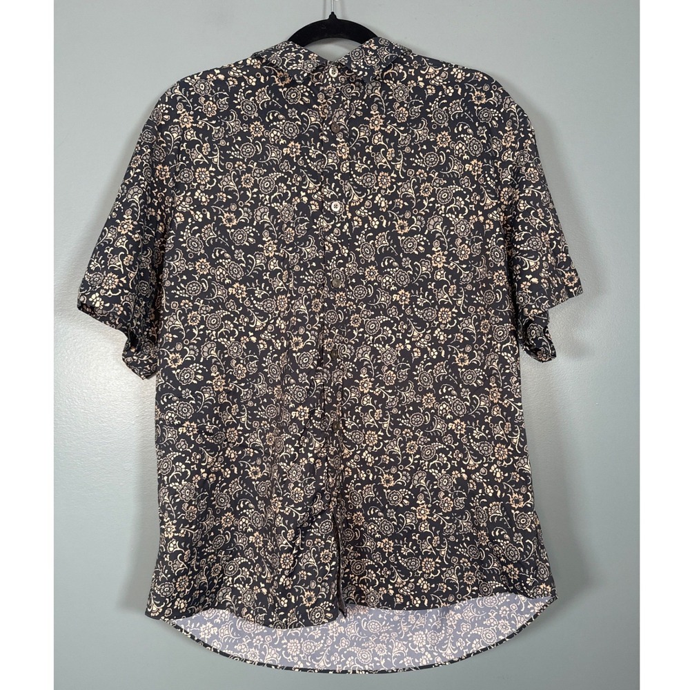 UNTUCKit‎ Palermo Men's Regular Fit Navy Floral Button Down Shirt XLarge